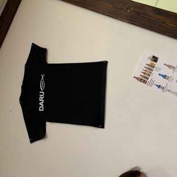 Daru Sushi - after this meal .... I definitely want to rock one of these shirts ! sooo delicious :) - Sushi Bars Near Me - Bellflower, California Daru Sushi - after this meal .... I definitely want to rock one of these shirts ! sooo delicious :) - Sushi Bars Near Me - Bellflower, California