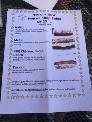 Menu photo 7 The Pretzel Shop Pittsburgh, PA Menu photo 7 The Pretzel Shop Pittsburgh, PA