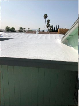 Slide of Valley Urethane Foam Roofing