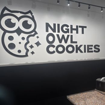Night Owl Cookies - Indoor decor and seating - Desserts Near Me - Plantation, Florida Night Owl Cookies - Indoor decor and seating - Desserts Near Me - Plantation, Florida