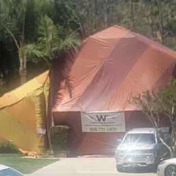 Tented house