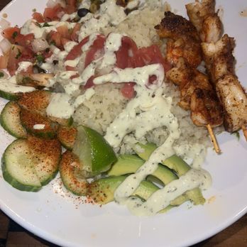Tipsy Steer - Shrimp Bowl - New American Near Me - Roseville, Minnesota