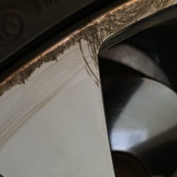 Velvet Touch Wheel Services - Before photo - Wheel & Rim Repair Near Me
