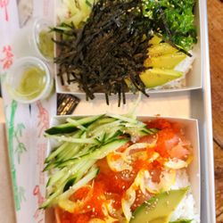 mommafish - Veggie and fish bowls