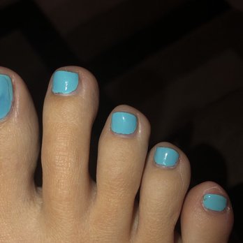 Plush Pinkies Nail Bar - Show you how my toes looked grown out already and not done well. - Nail Salons Near Me - Gilbert, Arizona