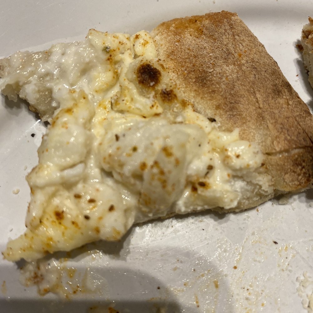 Bear Brick Oven Pizza - Sorry about the 10" Crab Pizza...I dove into this before I started my review!! Lol But you can tell the lumps of crab meat...so delicious! - Pizza Near Me - Silver Spring, Maryland