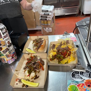 Truck Yard - Phillys and nachos - Food Stands Near Me - Houston, Texas