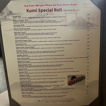 Kumi - Sushi Bars Near Me - Waukesha, Wisconsin