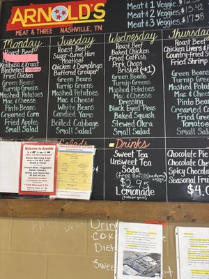 Menu photo 1 Arnold's Country Kitchen Nashville, TN