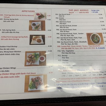 Pho Phong Luu - Menu - Vietnamese Near Me - Austin, Texas Pho Phong Luu - Menu - Vietnamese Near Me - Austin, Texas