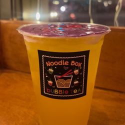 Noodle Box - Bubble Tea- Try Mango or Passion Fruit