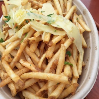 Anchor Station - Truffle fries with Parmesan. I want to eat these every day. - Food Trucks Near Me - Traverse City, Michigan