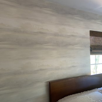 Wallpaper Installation San Diego - Accent Wall Bedroom - Wallpapering Near Me