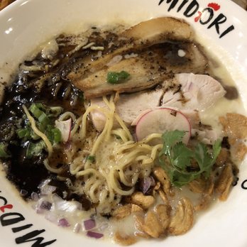 Midori Ramen - Black Garlic ramen - Ramen Near Me - Toronto, Ontario Midori Ramen - Black Garlic ramen - Ramen Near Me - Toronto, Ontario