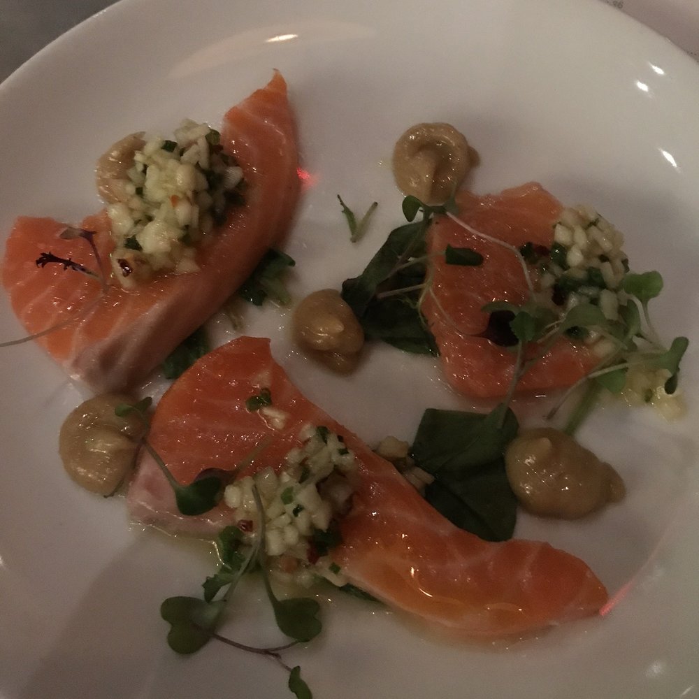 Waypoint - salmon crudo - Bars Near Me - Cambridge, Massachusetts Waypoint - salmon crudo - Bars Near Me - Cambridge, Massachusetts