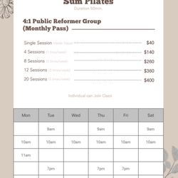 Sum Pilates