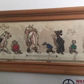 Noble Creature Wild Ales & Lagers  - Hanging in the washroom. Make me chuckle out loud. - Breweries Near Me - Youngstown, Ohio