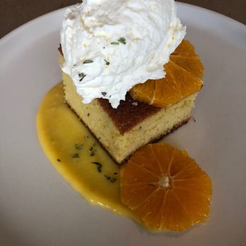 The Strand - Olive oil citrus cake - New American Near Me - Orlando, Florida