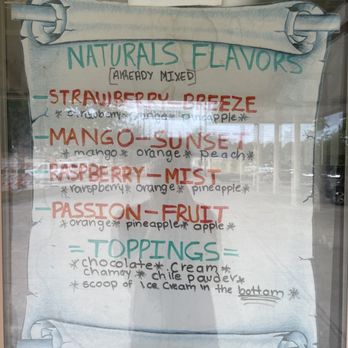 Gbjb’s Shaved Ice - Special menu - Shaved Ice Near Me - Austin, Texas