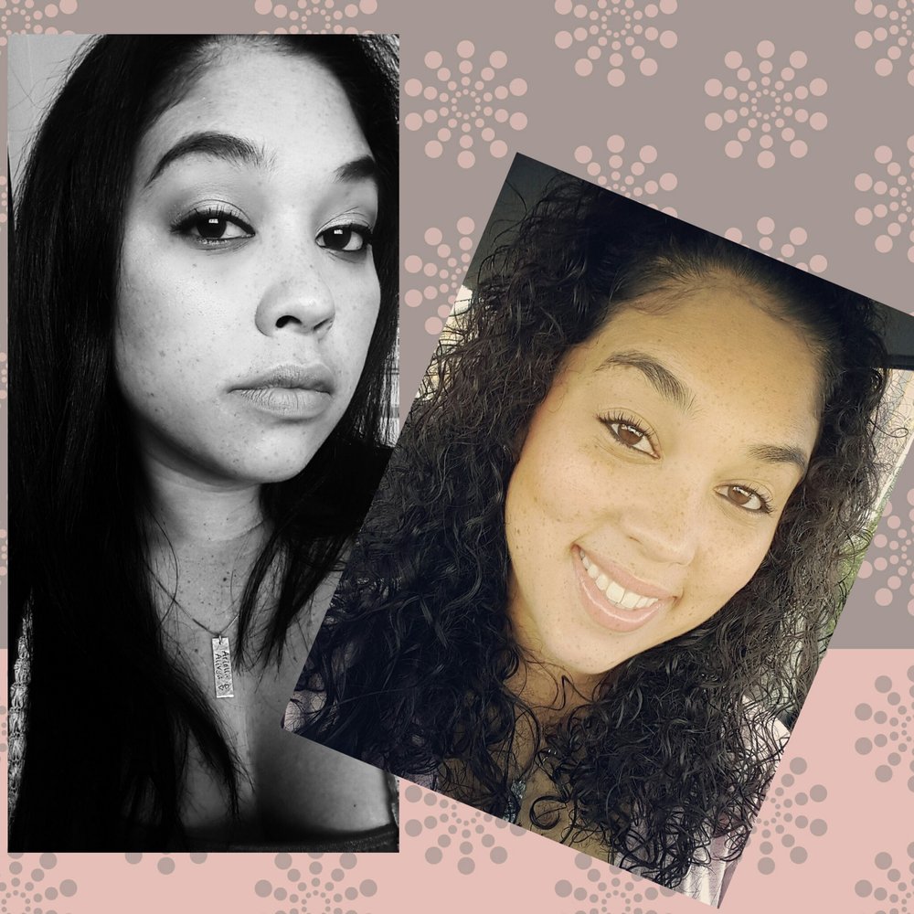 I cut a good 6 inches off. I am in love with my hair again! Haven't felt this way about my curls in a long time. I cut a good 6 inches off. I am in love with my hair again! Haven't felt this way about my curls in a long time.