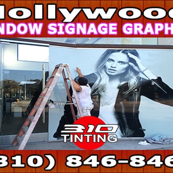 310 Tinting - Hollywood wall and glass signage advertising print graphics and installation services - Auto Glass Services Near Me - West Hollywood, California 310 Tinting - Hollywood wall and glass signage advertising print graphics and installation services - Auto Glass Services Near Me - West Hollywood, California