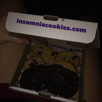 Insomnia Cookies - Chocolate chunk, double chocolate, and M&M's! - Desserts Near Me - Miami Beach, Florida Insomnia Cookies - Chocolate chunk, double chocolate, and M&M's! - Desserts Near Me - Miami Beach, Florida