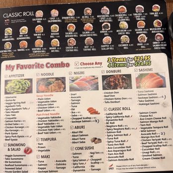 Sushi Moon - Best promo menu - Japanese Near Me - Vancouver, British Columbia