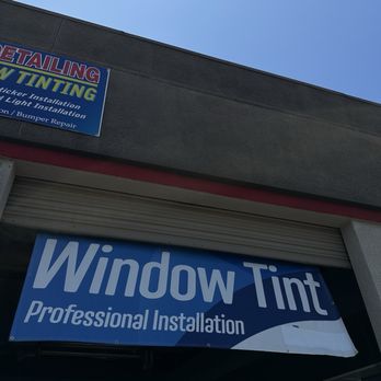 S and S Window Tinting - Sign - Car Window Tinting Near Me - El Cajon, California S and S Window Tinting - Sign - Car Window Tinting Near Me - El Cajon, California