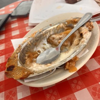 Crystal Beer Parlor - Peach cobbler and ice cream... stop it. - Southern Near Me - Savannah, Georgia