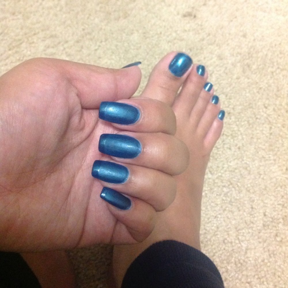 QT Nails & Spa - OPI polish and matte with tip something new - Nail Salons Near Me - San Leandro, California