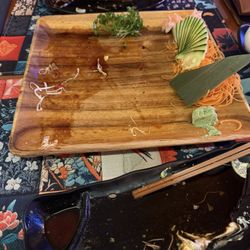Sushi Toro - Our empty platter!