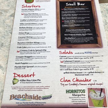 Crabby's Dockside - Seafood Near Me - Clearwater Beach, Florida