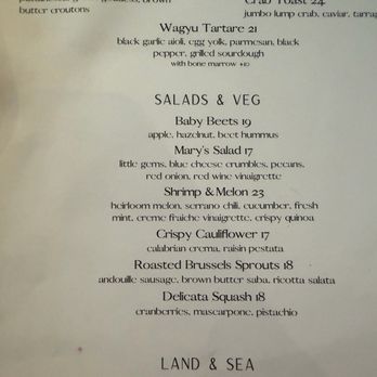 Jolie - Salad Menu - Seafood Near Me - Coronado, California