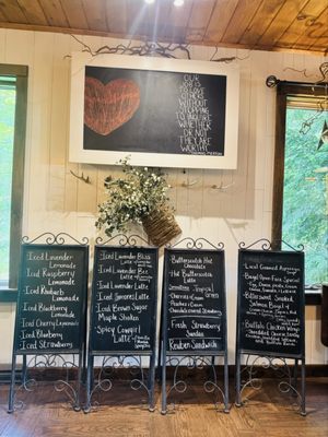 Menu photo 8 Bittersweet Cafe Farmington, PA