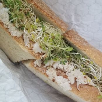 The Cheese Shop - Turkey+ Havarti+ Sprouts with House Sauce - Cheese Shops Near Me - Williamsburg, Virginia