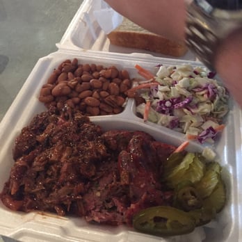 Vitek's Market - Chopped brisket, smoked sausage, coleslaw and beans. - Barbeque Near Me - Waco, Texas Vitek's Market - Chopped brisket, smoked sausage, coleslaw and beans. - Barbeque Near Me - Waco, Texas