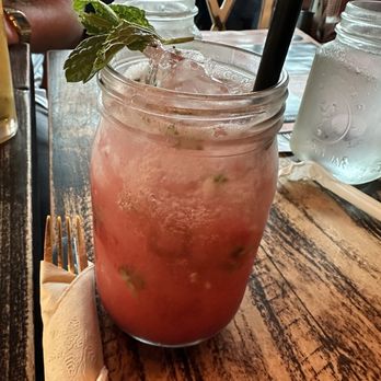 Broderick - Cucumber strawberry mocktail - Burgers Near Me - Walnut Creek, California Broderick - Cucumber strawberry mocktail - Burgers Near Me - Walnut Creek, California