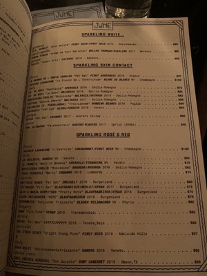 Menu photo 4 June Brooklyn, NY