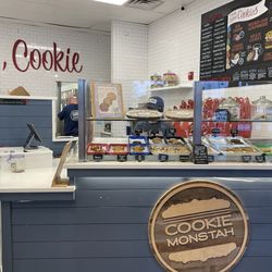 The Cookie Monstah Bake Shop Burlington - Order counter