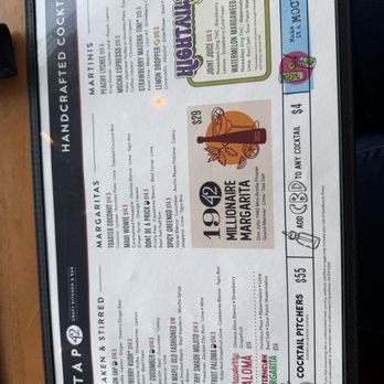 Tap 42 - Menu - Beer Bar Near Me - Aventura, Florida Tap 42 - Menu - Beer Bar Near Me - Aventura, Florida