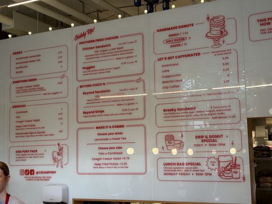 Menu photo 1 Cream Pony North Vancouver, BC Menu photo 1 Cream Pony North Vancouver, BC
