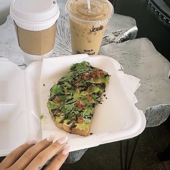Joyful Noise Coffee - Ally's avocado toast! - Coffee & Tea Near Me - Menifee, California Joyful Noise Coffee - Ally's avocado toast! - Coffee & Tea Near Me - Menifee, California