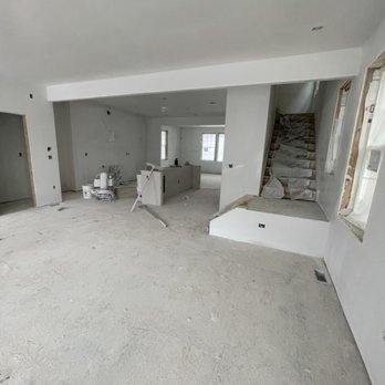 Padron Drywall - Primer added to walls & ceilings for this house in Stapleton. Smooth wall finish. No texture. - Drywall Installation & Repair Near Me Padron Drywall - Primer added to walls & ceilings for this house in Stapleton. Smooth wall finish. No texture. - Drywall Installation & Repair Near Me