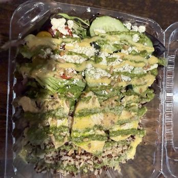 Vitality Bowls - Power Pesto Chicken Bowl - Acai Bowls Near Me - Gilbert, Arizona Vitality Bowls - Power Pesto Chicken Bowl - Acai Bowls Near Me - Gilbert, Arizona