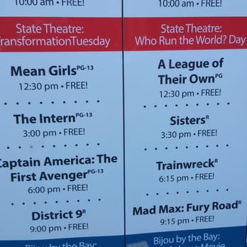 State Theatre - These were some of the free movies this week. Awesome! - Cinema Near Me - Traverse City, Michigan State Theatre - These were some of the free movies this week. Awesome! - Cinema Near Me - Traverse City, Michigan
