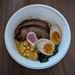 Komeya Cafe - Miso ramen without broth