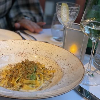 Foreign Cinema - Handcrafted pasta with cream sauce sans mushrooms - Breakfast & Brunch Near Me - San Francisco, California