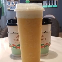 Ice cheese mango (hkd 42) Hot honey lemon drink (hkd 30) Hot longan red date tea (hkd 30)