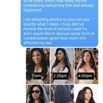 Salon By Riri - Continuation of my conversation with time stamped photos of my wedding hair - Hair Salons Near Me - Laguna Niguel, California