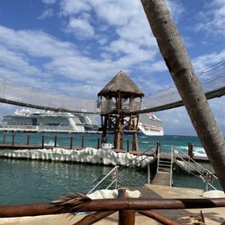 Flavors of Mexico - View of our ship
